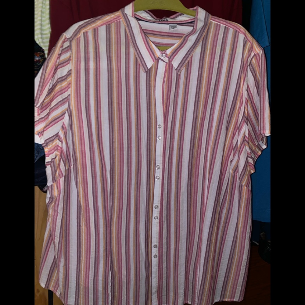 Izod camp shirt.  3x